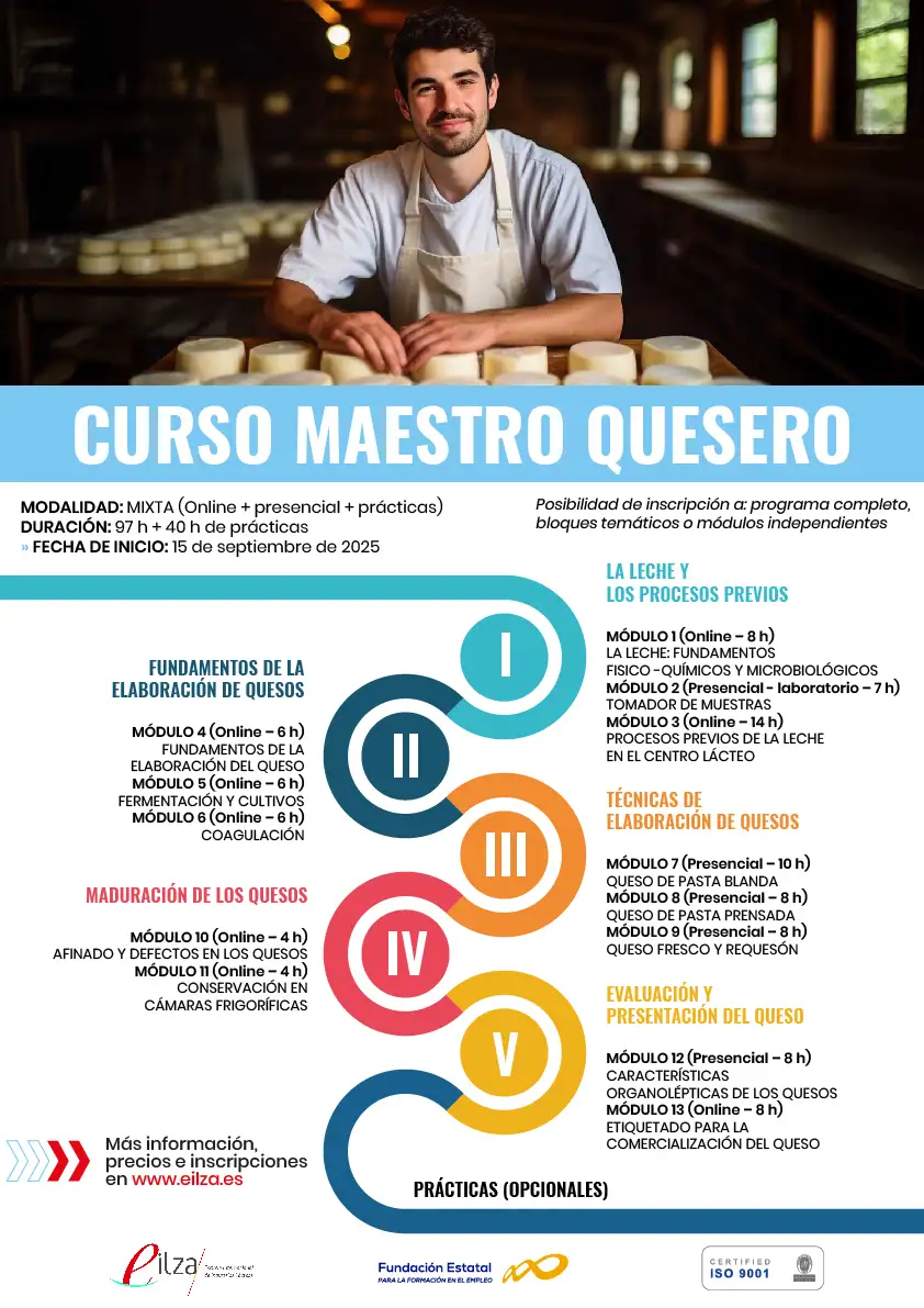 Curso Maestro quesero